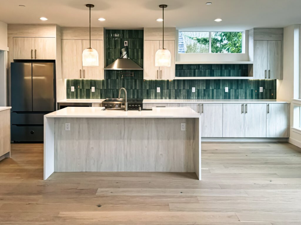 fully renovated kitchen by nickr remodeling - kitchen remodeling contractors of seattle