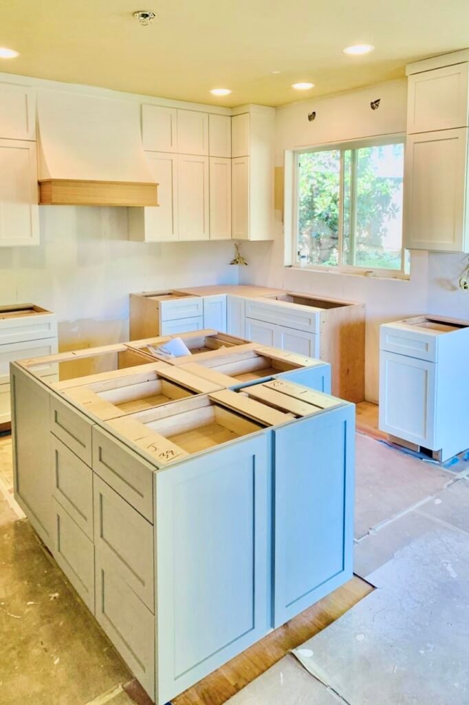 A process of kitchen installation by NickR